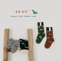 Load image into Gallery viewer, Boys Dinosaur Cartoon Accessories Socks Wholesale 230114286
