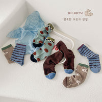 Load image into Gallery viewer, Unisex Striped Cartoon Accessories Socks Wholesale 230114293
