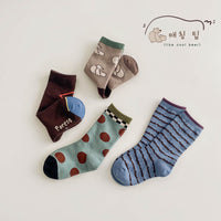 Load image into Gallery viewer, Unisex Striped Cartoon Accessories Socks Wholesale 230114293
