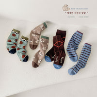 Load image into Gallery viewer, Unisex Striped Cartoon Accessories Socks Wholesale 230114293
