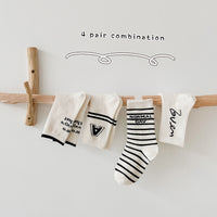 Load image into Gallery viewer, Unisex Striped Letters Accessories Socks Wholesale 230114298
