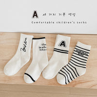 Load image into Gallery viewer, Unisex Striped Letters Accessories Socks Wholesale 230114298
