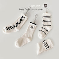 Load image into Gallery viewer, Unisex Striped Checked Accessories Socks Wholesale 230114302
