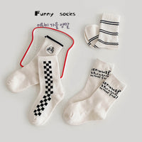 Load image into Gallery viewer, Unisex Striped Checked Accessories Socks Wholesale 230114302
