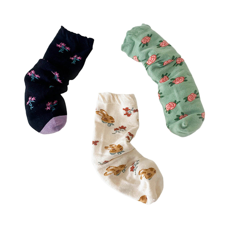 Girls Flower Cartoon Accessories Socks Wholesale 230114304