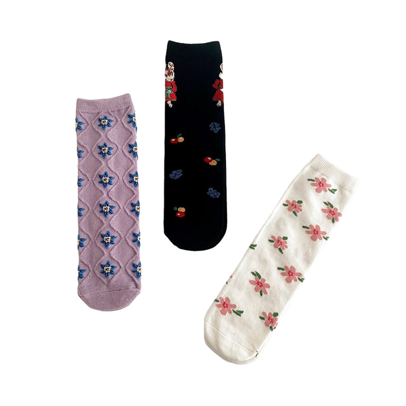 Girls Flower Cartoon Accessories Socks Wholesale 230114305