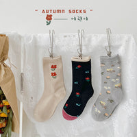 Load image into Gallery viewer, Girls Flower Accessories Socks Wholesale 230114310
