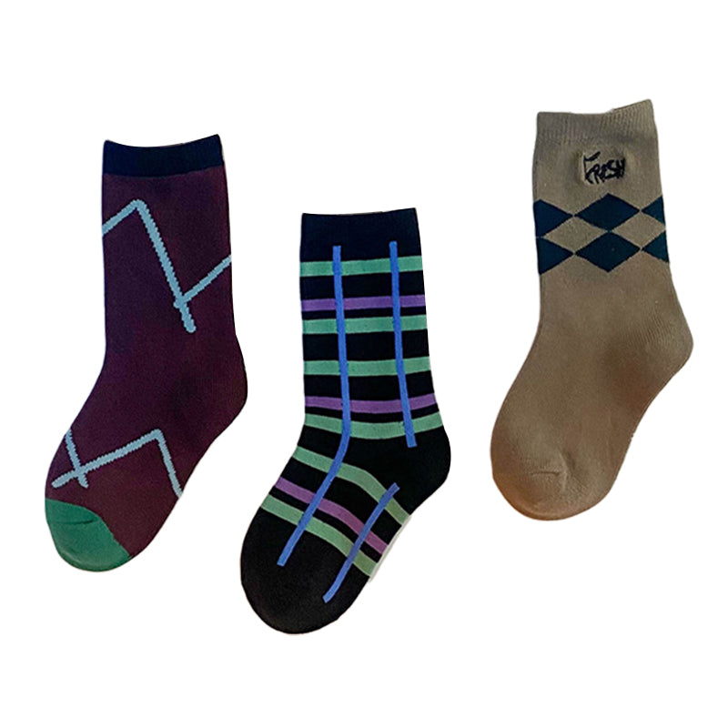 Unisex Color-blocking Accessories Socks Wholesale 230114312