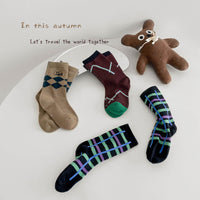 Load image into Gallery viewer, Unisex Color-blocking Accessories Socks Wholesale 230114312
