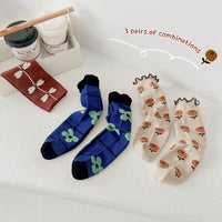 Load image into Gallery viewer, Girls Flower Accessories Socks Wholesale 230114313
