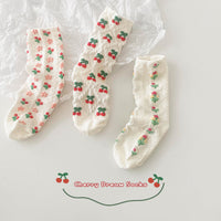 Load image into Gallery viewer, Girls Flower Fruit Accessories Socks Wholesale 230114316
