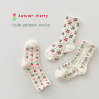 Load image into Gallery viewer, Girls Flower Fruit Accessories Socks Wholesale 230114316
