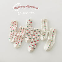 Load image into Gallery viewer, Girls Flower Fruit Accessories Socks Wholesale 230114316
