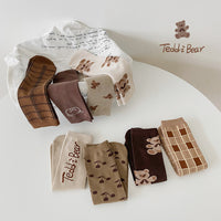 Load image into Gallery viewer, Unisex Checked Cartoon Print Accessories Socks Wholesale 230114322
