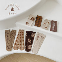 Load image into Gallery viewer, Unisex Checked Cartoon Print Accessories Socks Wholesale 230114322
