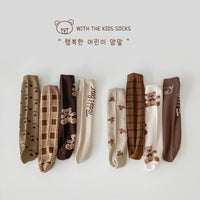 Load image into Gallery viewer, Unisex Checked Cartoon Print Accessories Socks Wholesale 230114322
