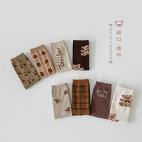 Load image into Gallery viewer, Unisex Checked Cartoon Print Accessories Socks Wholesale 230114322
