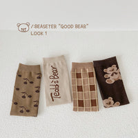 Load image into Gallery viewer, Unisex Checked Cartoon Print Accessories Socks Wholesale 230114322
