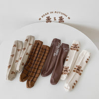 Load image into Gallery viewer, Unisex Checked Cartoon Print Accessories Socks Wholesale 230114322
