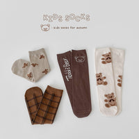 Load image into Gallery viewer, Unisex Checked Cartoon Print Accessories Socks Wholesale 230114322
