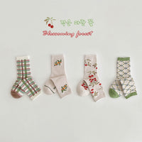 Load image into Gallery viewer, Unisex Fruit Checked Accessories Socks Wholesale 230114325
