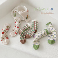 Load image into Gallery viewer, Unisex Fruit Checked Accessories Socks Wholesale 230114325
