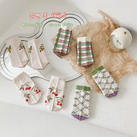 Load image into Gallery viewer, Unisex Fruit Checked Accessories Socks Wholesale 230114325
