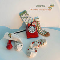Load image into Gallery viewer, Unisex Fruit Checked Accessories Socks Wholesale 230114325
