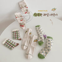 Load image into Gallery viewer, Unisex Fruit Checked Accessories Socks Wholesale 230114325

