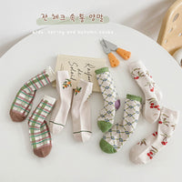 Load image into Gallery viewer, Unisex Fruit Checked Accessories Socks Wholesale 230114325
