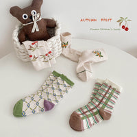 Load image into Gallery viewer, Unisex Fruit Checked Accessories Socks Wholesale 230114325
