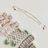 Load image into Gallery viewer, Unisex Fruit Checked Accessories Socks Wholesale 230114325
