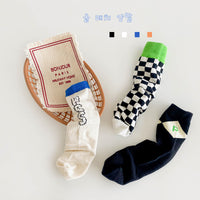 Load image into Gallery viewer, Unisex Letters Checked Accessories Socks Wholesale 230114326
