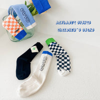 Load image into Gallery viewer, Unisex Letters Checked Accessories Socks Wholesale 230114326

