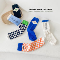 Load image into Gallery viewer, Unisex Letters Checked Accessories Socks Wholesale 230114326
