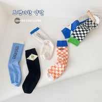 Load image into Gallery viewer, Unisex Letters Checked Accessories Socks Wholesale 230114326
