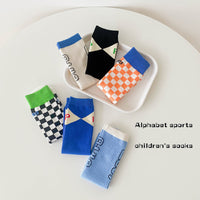 Load image into Gallery viewer, Unisex Letters Checked Accessories Socks Wholesale 230114326
