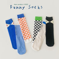 Load image into Gallery viewer, Unisex Letters Checked Accessories Socks Wholesale 230114326
