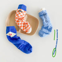 Load image into Gallery viewer, Unisex Letters Checked Accessories Socks Wholesale 230114326
