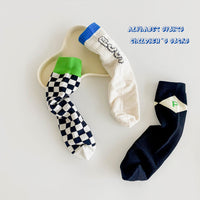 Load image into Gallery viewer, Unisex Letters Checked Accessories Socks Wholesale 230114326
