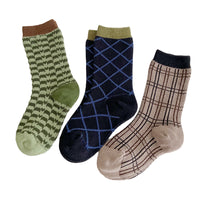 Load image into Gallery viewer, Boys Checked Accessories Socks Wholesale 230114332
