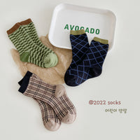 Load image into Gallery viewer, Boys Checked Accessories Socks Wholesale 230114332
