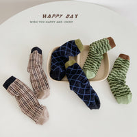 Load image into Gallery viewer, Boys Checked Accessories Socks Wholesale 230114332
