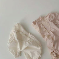 Load image into Gallery viewer, Baby Girls Solid Color Lace Jumpsuits Wholesale 230114340
