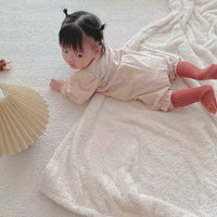 Load image into Gallery viewer, Baby Girls Solid Color Lace Jumpsuits Wholesale 230114340
