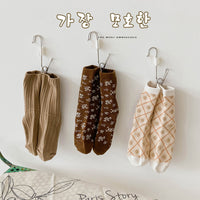 Load image into Gallery viewer, Unisex Striped Flower Checked Print Accessories Socks Wholesale 230114344
