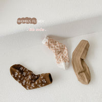 Load image into Gallery viewer, Unisex Striped Flower Checked Print Accessories Socks Wholesale 230114344
