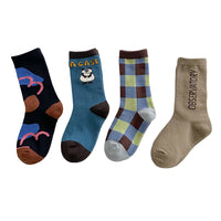 Load image into Gallery viewer, Unisex Letters Checked Cartoon Accessories Socks Wholesale 230114345
