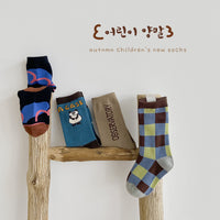 Load image into Gallery viewer, Unisex Letters Checked Cartoon Accessories Socks Wholesale 230114345
