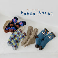 Load image into Gallery viewer, Unisex Letters Checked Cartoon Accessories Socks Wholesale 230114345

